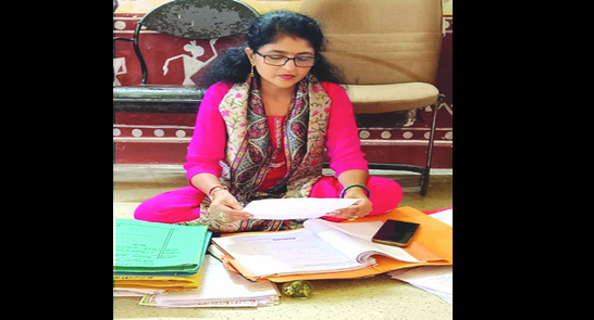 ‘खुर्ची’ चा वाद ; पवनी नगराध्यक्षांचा जमिनीवर बसून कारभार!