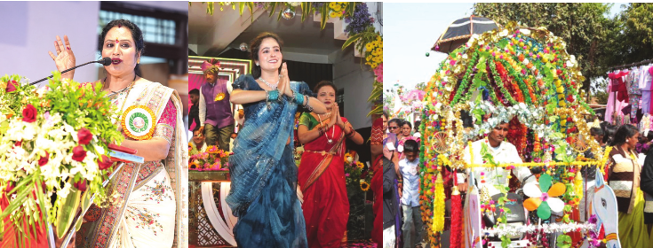 परमपुज्य महानत्यागी जुमदेव बाबांचे कार्य समाजाला नवी दिशा व प्रेरणा देणारे-लता बुरडे