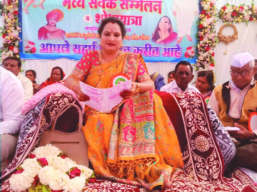 कांद्री येथे भव्य संमेलन उत्साहात साजरा