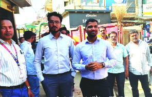 परिविक्षाधीन जिल्हाधिकारी तथा तिरोडा  न.प. मुख्याधिकाºयांची अतिक्रमणावर धडक कार्यवाही