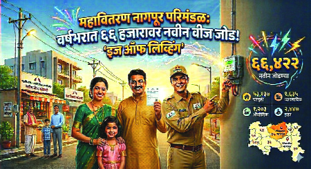 वर्षभरात ६६ हजारावर लघुदाब ग्राहकांना नवीन वीज जोडणी