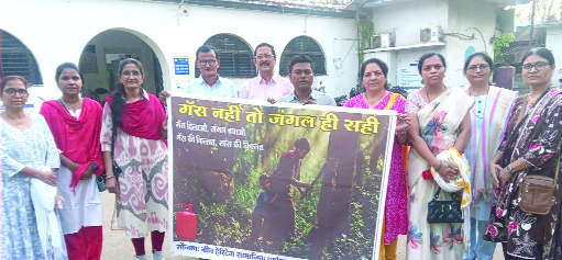 गॅस टंचाईमुळे ग्रामीण भागात वाढते वनतोडीचे संकट