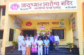 डॉ.दीपचंद सोयाम यांचेकडून जिल्ह्यातील रुग्णालयांची तपासणी